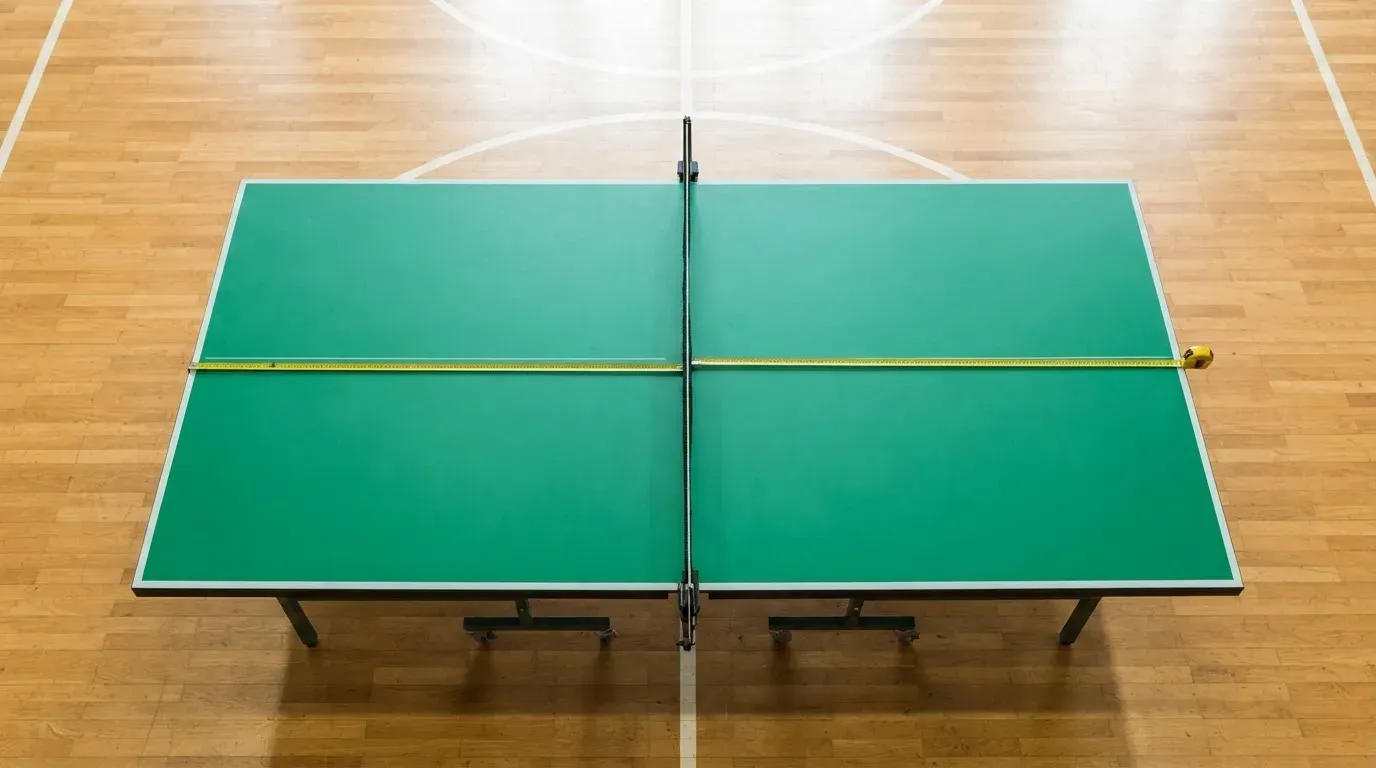 An empty courtroom with wooden benches in morning light